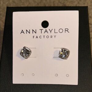 Ann Taylor Silver Stud Earrings